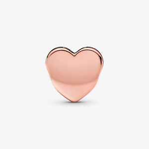 Charm Ouro Rose Coracoes Personalizavel