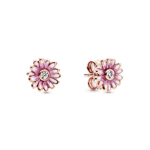 Brinco Pandora Rose Margaridas Pink