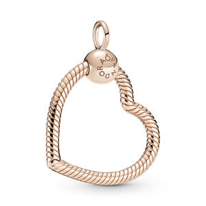 Pendente Pandora Moments Coracoes Em Ouro Rose