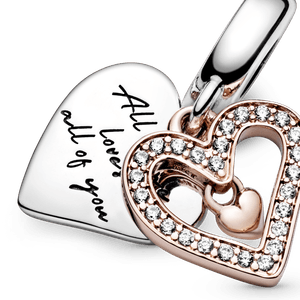 Charm Pendente Pandora Amor Completo