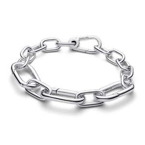 Bracelete de Prata Corrente de Elos Grandes