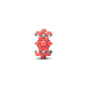 Charm Prata Coral