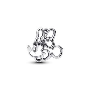 Charm Prata Disney Minnie Mouse Vazado