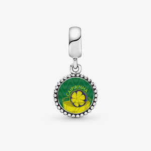 Charm Prata Pendente Caipirinha Colecao Brasil