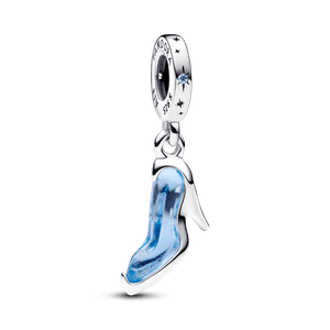 Charm Prata Pendente Disney Sapatinho De Cristal Cinderela