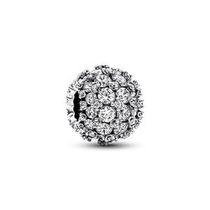 Charm Prata Redondo Brilhante