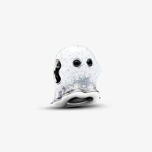 Charm Prata Fantasma Brilha no Escuro