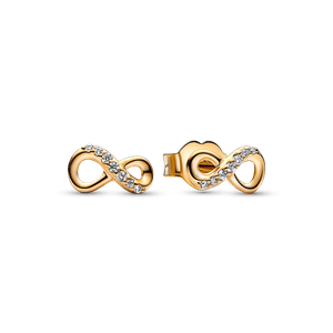 Brincos De Infinito Brilhantes