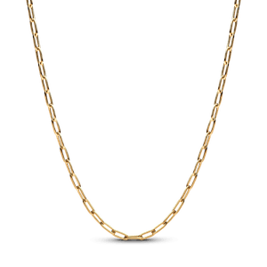 Corrente Ouro Colar De Elos Alongados