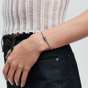 Charm De Prata Love Manuscrito