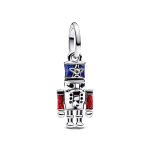 Charm Prata Pendente Soldadinho De Chumbo Natal